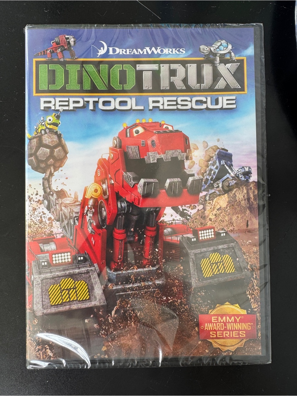 DreamWorks Dinotrux Reptool Rescue DVD Emmy Award-Winning Series NEW Sealed